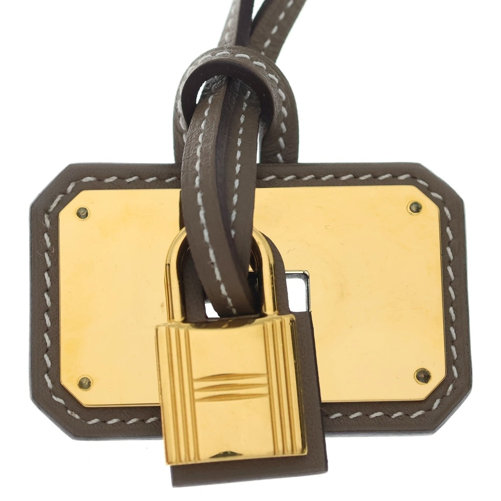 HERMES(エルメス) オーケリーGM ネックレス ゴールド金具 エトゥープ D刻印 レディース