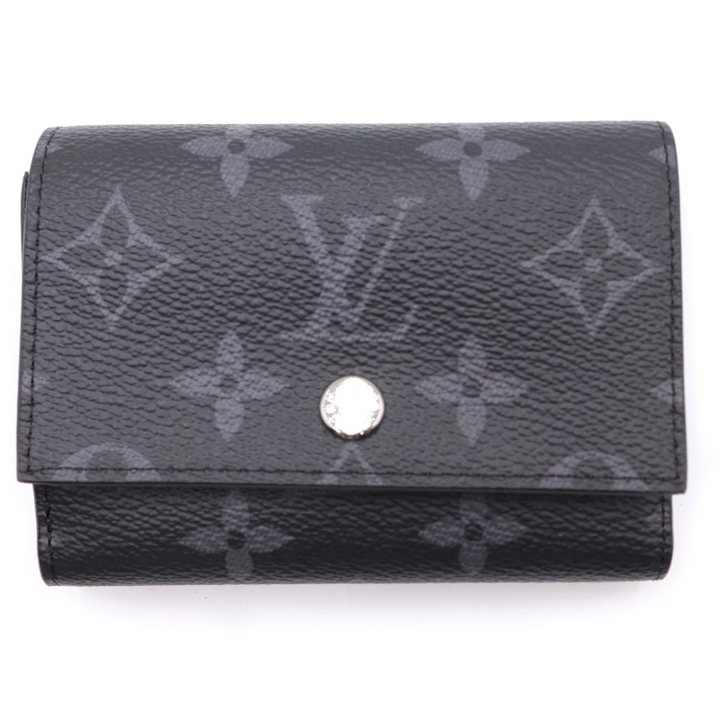 LOUIS VUITTON(ルイヴィトン) モノグラム エクリプス ヴィクターウォレット レザー ブラック M12598