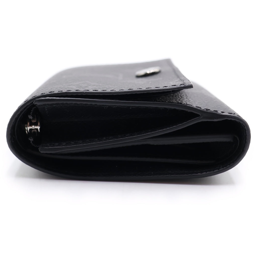LOUIS VUITTON(ルイヴィトン) モノグラム エクリプス ヴィクターウォレット レザー ブラック M12598
