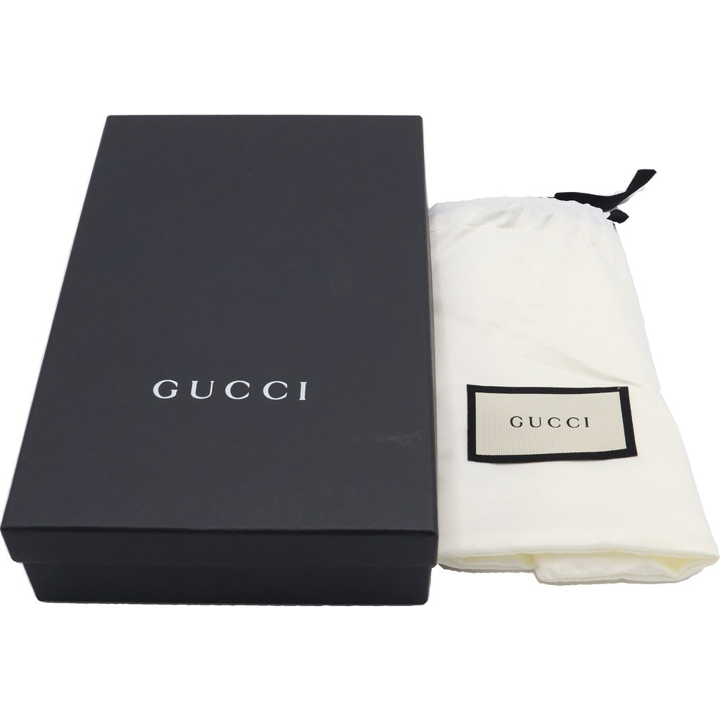 GUCCI(グッチ) マイクロ グッチ シマ ジッピー オーガナイザー トラベルウォレット ネイビー 449246