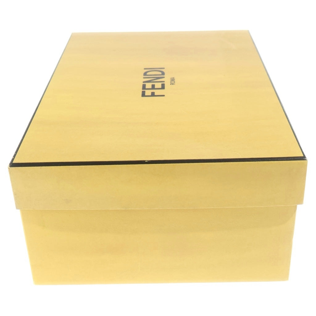 FENDI(フェンディ) ローカットレザースニーカー ホワイト #39 8E6592 レディース