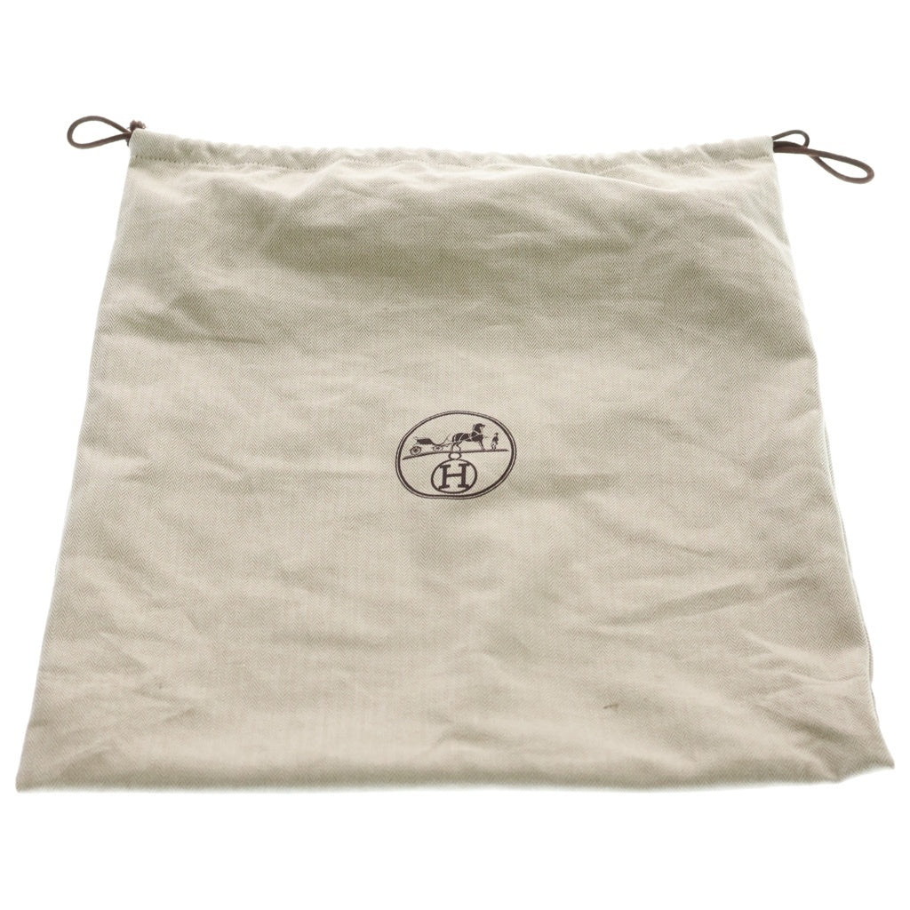 HERMES(エルメス) カバッシュ ヴェールアマンド ショルダーバッグ シルバー金具 グレー W刻印 レディース