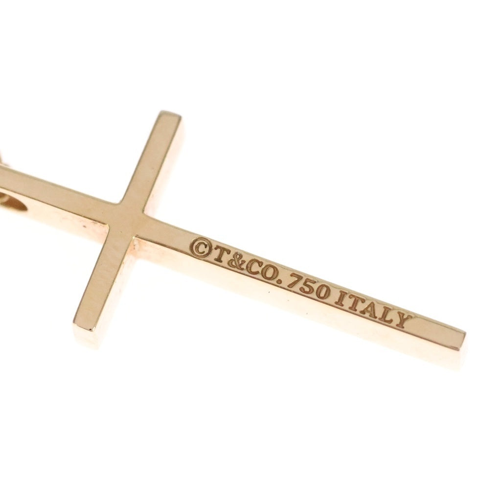 TIFFANY & Co.(ティファニー) クロス 十字 Au750 K18YG ネックレス イエローゴールド レディース