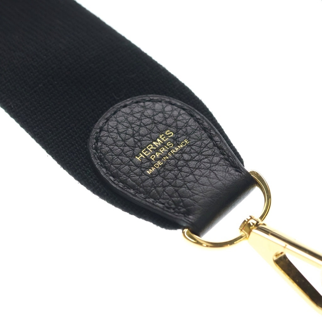 HERMES(エルメス) エブリンPM トリヨンクレマンス ゴールド金具 ショルダーバッグ U刻印 ノワール ブラック レディース