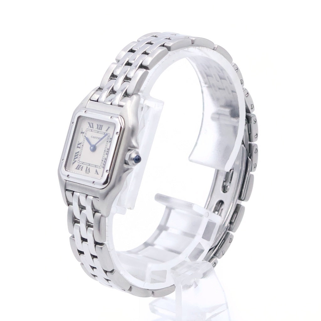 Cartier(カルティエ) パンテールSM 白文字盤 SS/QZ ステンレス クォーツ 腕時計 W25033P5 レディース