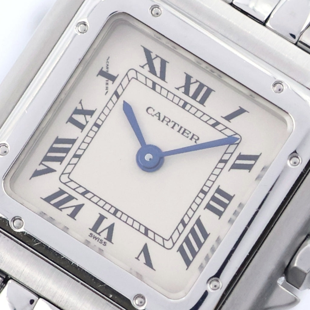 Cartier(カルティエ) パンテールSM 白文字盤 SS/QZ ステンレス クォーツ 腕時計 W25033P5 レディース