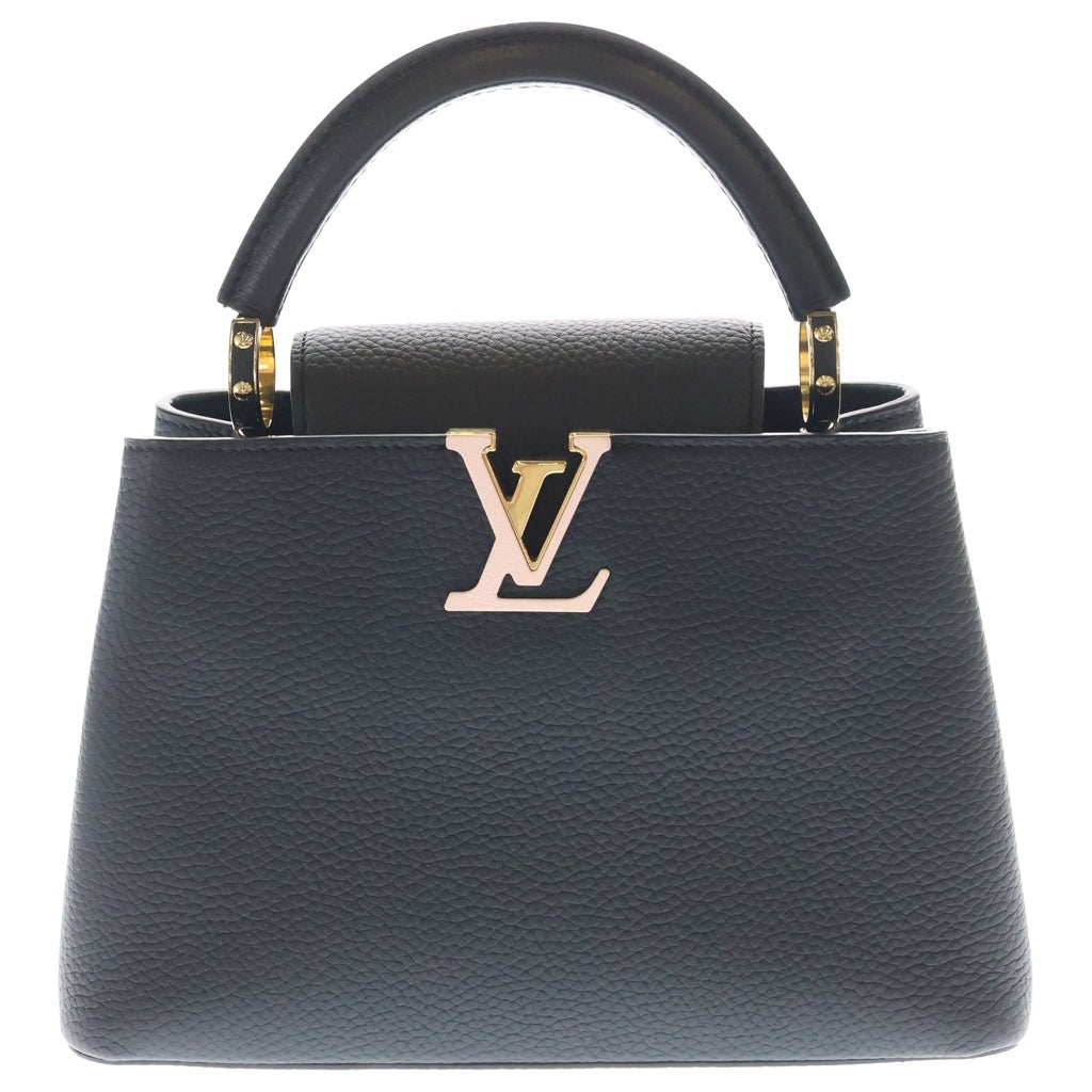 LOUIS VUITTON(ルイヴィトン) カプシーヌBB トリヨンレザー ゴールド金具 2WAY ハンドバッグ ショルダーバッグ ICタイプ ブラック M21641 レディース
