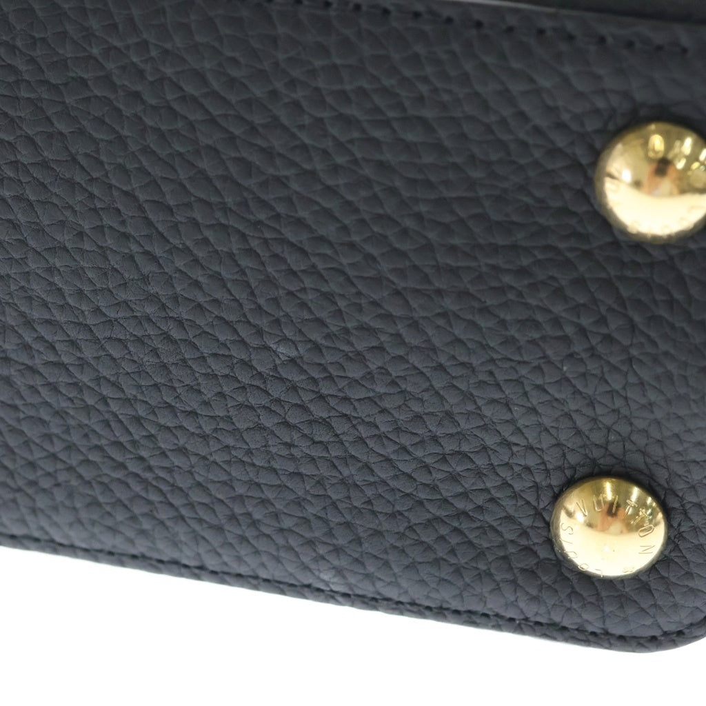LOUIS VUITTON(ルイヴィトン) カプシーヌBB トリヨンレザー ゴールド金具 2WAY ハンドバッグ ショルダーバッグ ICタイプ ブラック M21641 レディース