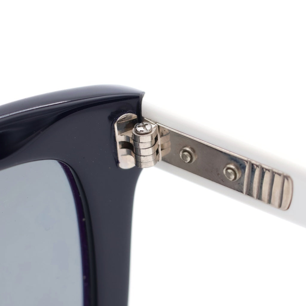 THOM BROWNE(トムブラウン) ビッグフレームサングラス アイウェア メガネ 眼鏡 カラーレンズ ネイビー/ホワイト TB-501-C-T-NVY-WHT-54