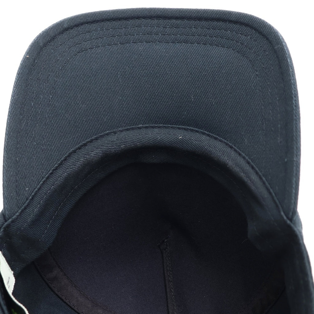 OFF-WHITE(オフホワイト) Landscape Cap ランドスケープ キャップ ベースボールキャップ 帽子 ロゴプリント コットン ブラック OMLB020G19400005