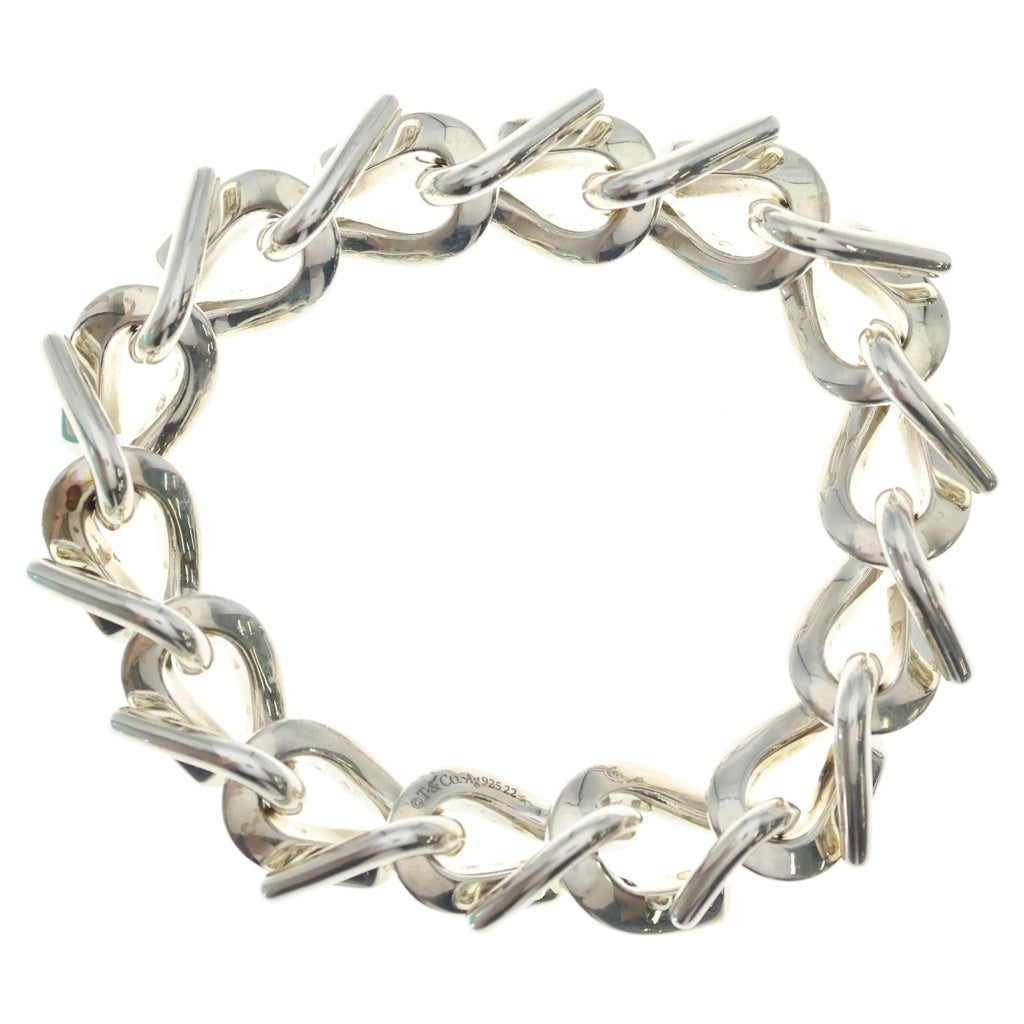 TIFFANY & Co.(ティファニー) フォージ ラージリンクブレスレット 14コマ Ag925 シルバー レディース