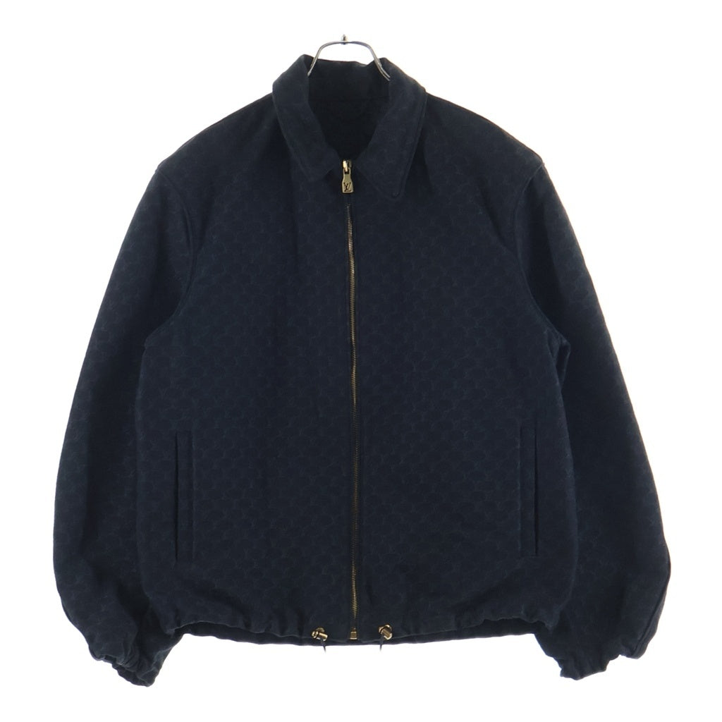 LOUIS VUITTON(ルイヴィトン) 24AW LVロゴ コットン×ポリエステル デニムジャケット アウター #48 ブラック RM242MM