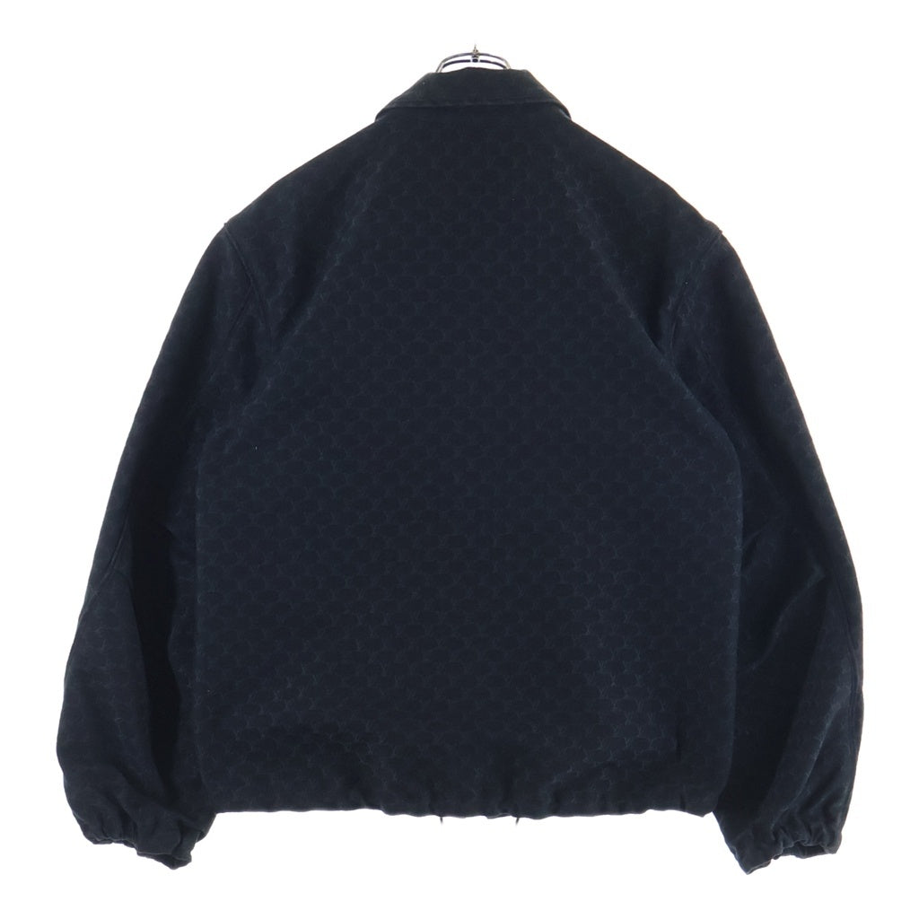 LOUIS VUITTON(ルイヴィトン) 24AW LVロゴ コットン×ポリエステル デニムジャケット アウター #48 ブラック RM242MM