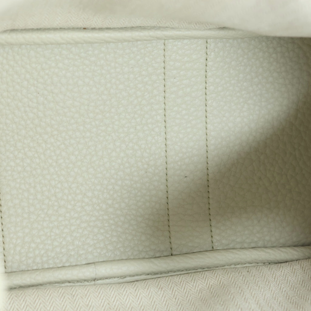 HERMES(エルメス) ガーデンパーティ30 ネゴンダ シルバー金具 ハンドバッグ トートバッグ B刻印 べトン レディース