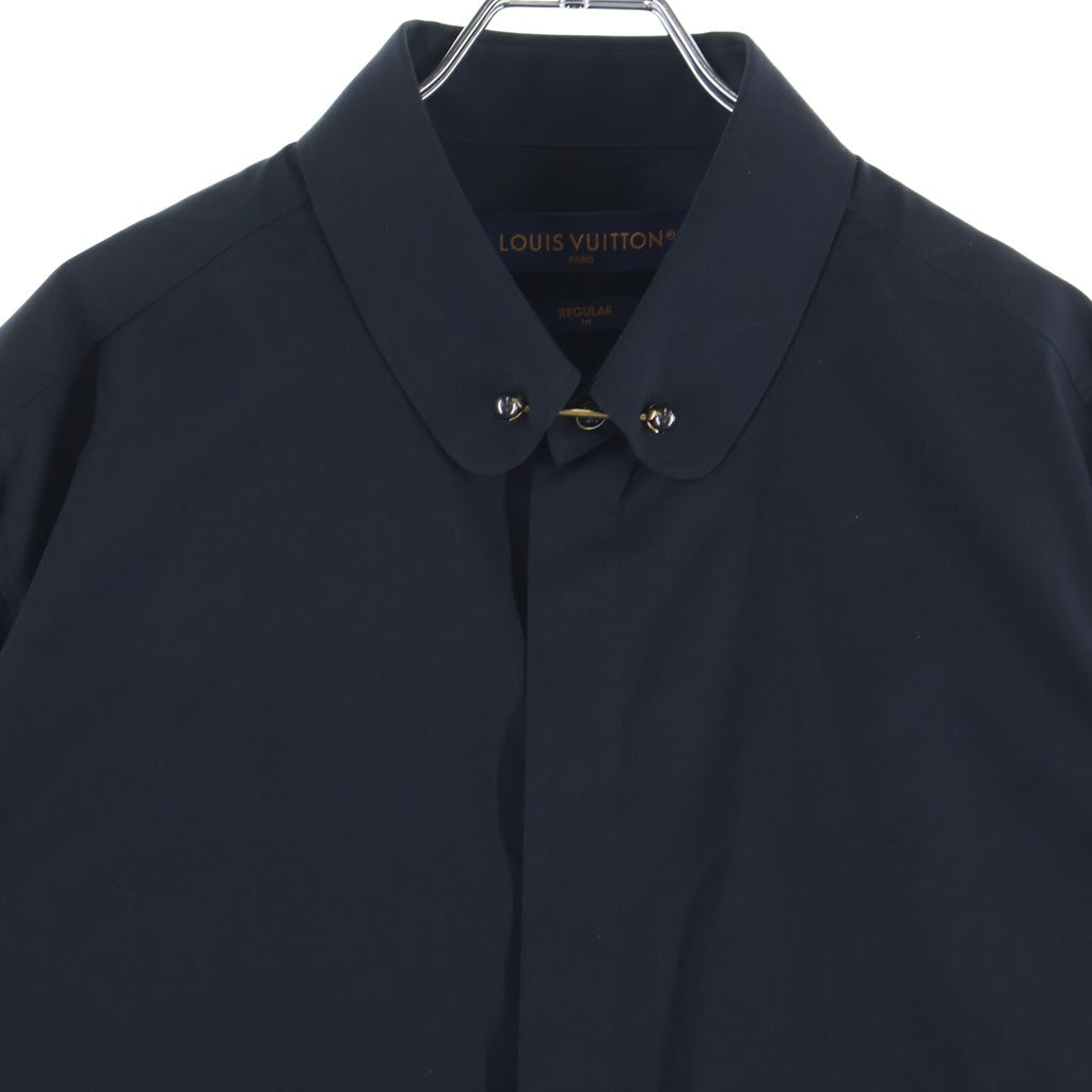 LOUIS VUITTON(ルイヴィトン) □RM261 イブニングシャツ 黒 コットン