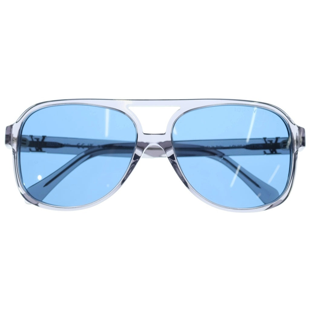 LOUIS VUITTON(ルイヴィトン) LV Hit Pilot Sunglasses ヒット パイロット サングラス アイウェア カラーレンズ グレー/ブルー Z3270U レディース