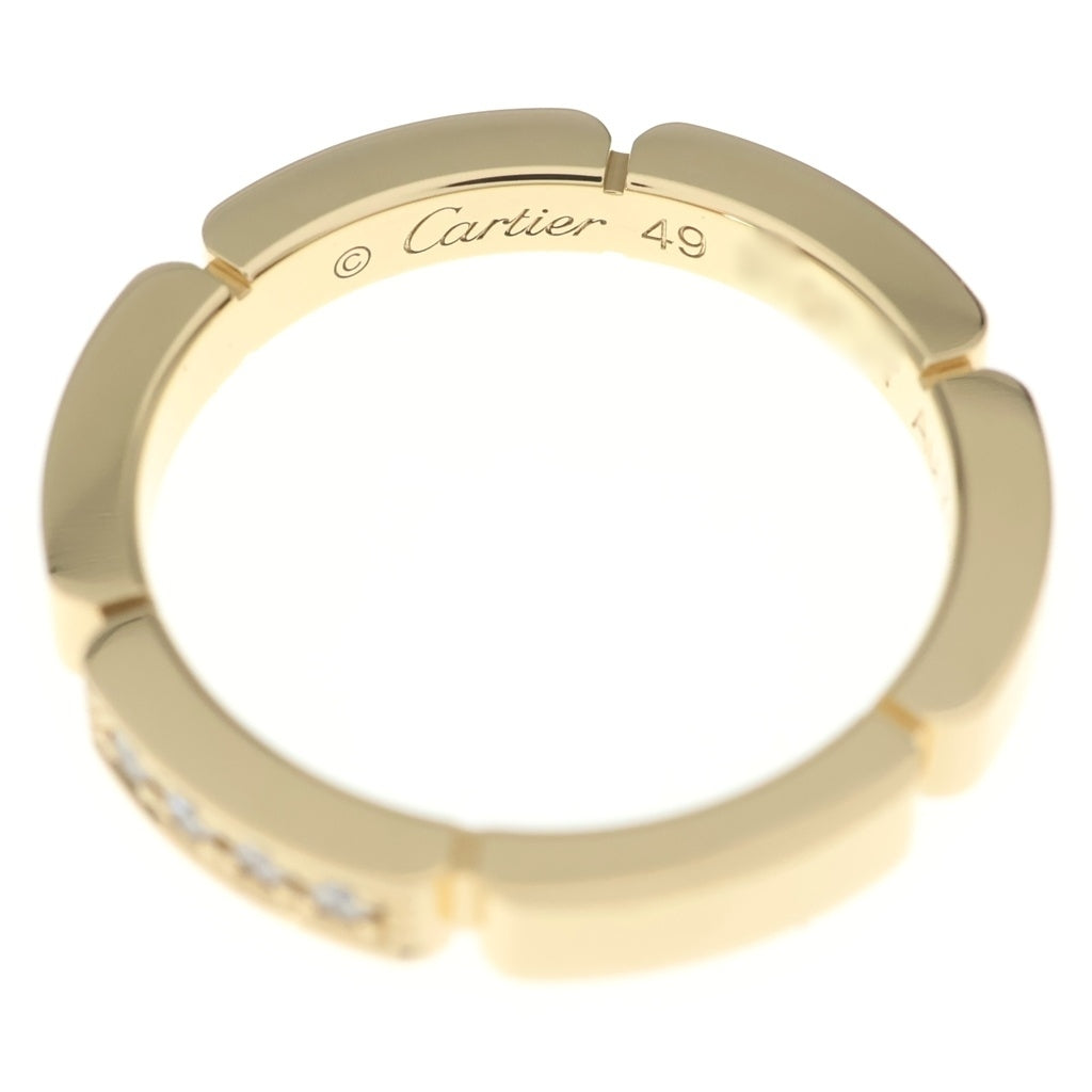 Cartier(カルティエ) マイヨンパンテール 4PD ダイヤ リング YG750 イエローゴールド #49 レディース