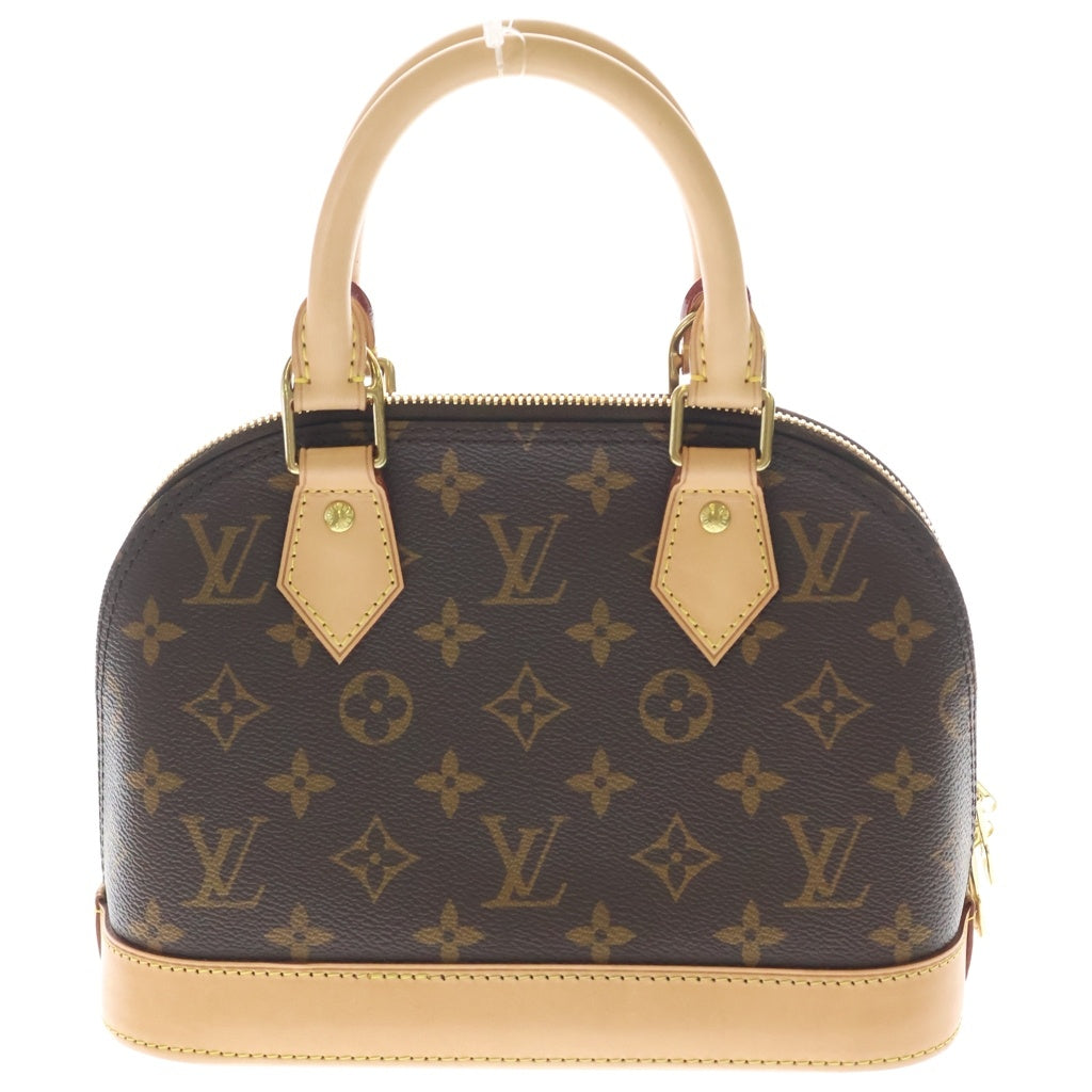 LOUIS VUITTON(ルイヴィトン) モノグラム アルマBB PVC レザー2WAY ハンドバッグ ショルダーバッグ ICタイプ ブラウン M53152 レディース