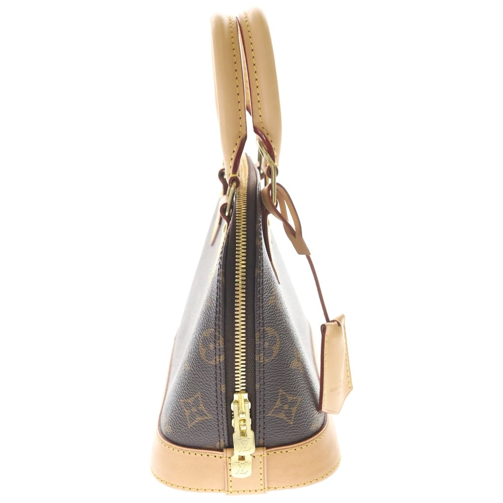 LOUIS VUITTON(ルイヴィトン) モノグラム アルマBB PVC レザー2WAY ハンドバッグ ショルダーバッグ ICタイプ ブラウン M53152 レディース