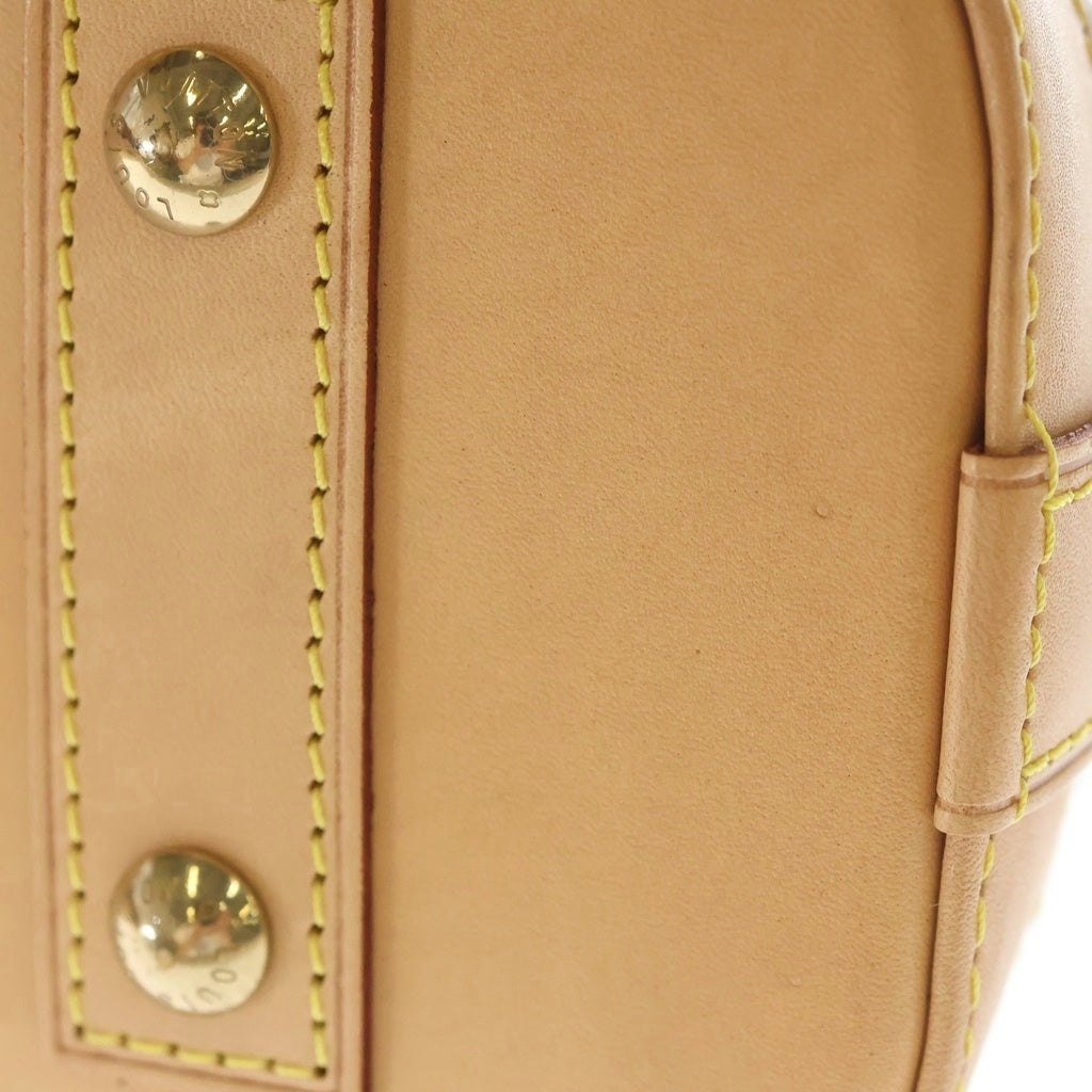 LOUIS VUITTON(ルイヴィトン) モノグラム アルマBB PVC レザー2WAY ハンドバッグ ショルダーバッグ ICタイプ ブラウン M53152 レディース