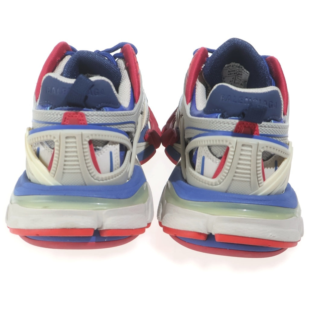 BALENCIAGA(バレンシアガ) Track.2 トラックトレーナーズ2 ローカットスニーカー #US7/24.5cm ホワイト/ブルー/レッド 568615 レディース