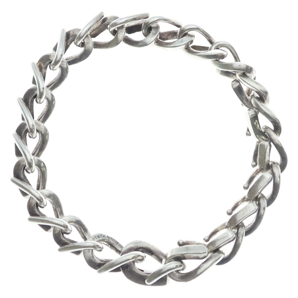 TIFFANY & Co.(ティファニー) フォージリンク ブレスレット ミディアム 21コマ シルバー Ag925 レディース