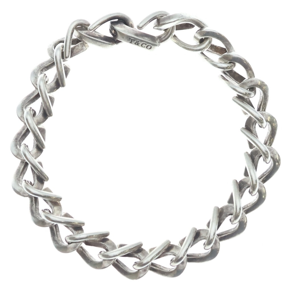 TIFFANY & Co.(ティファニー) フォージリンク ブレスレット ミディアム 21コマ シルバー Ag925 レディース