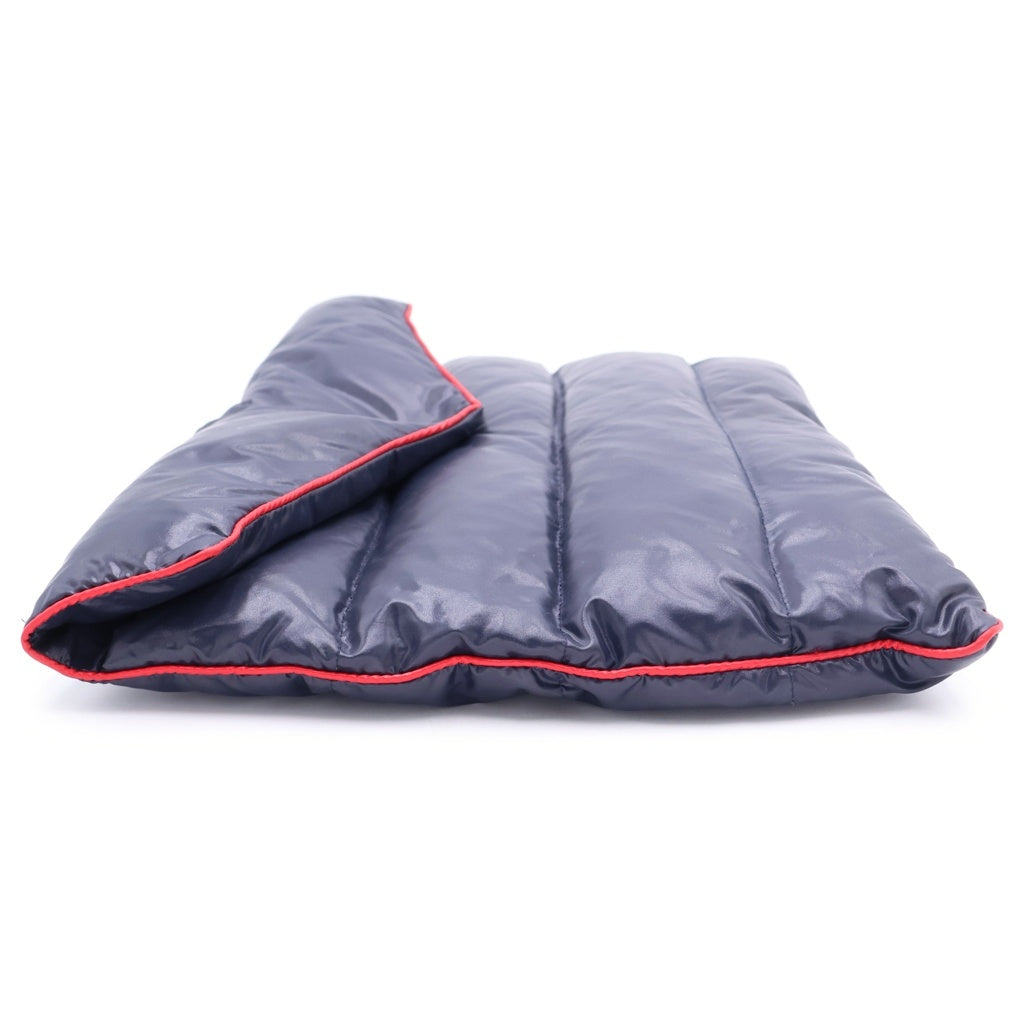 MONCLER(モンクレール) ロゴセカンドバッグ クラッチバッグ ネイビー ナイロン
