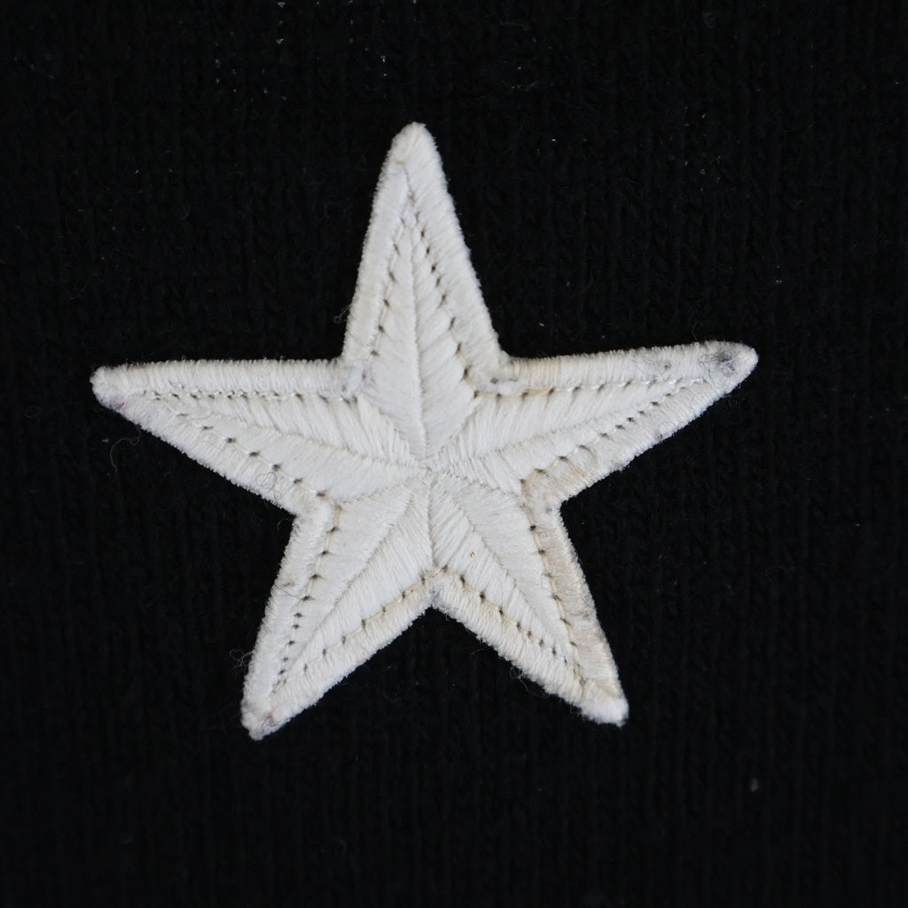 GIVENCHY(ジバンシィ) スターワッペン ウールニット ブラック #XS