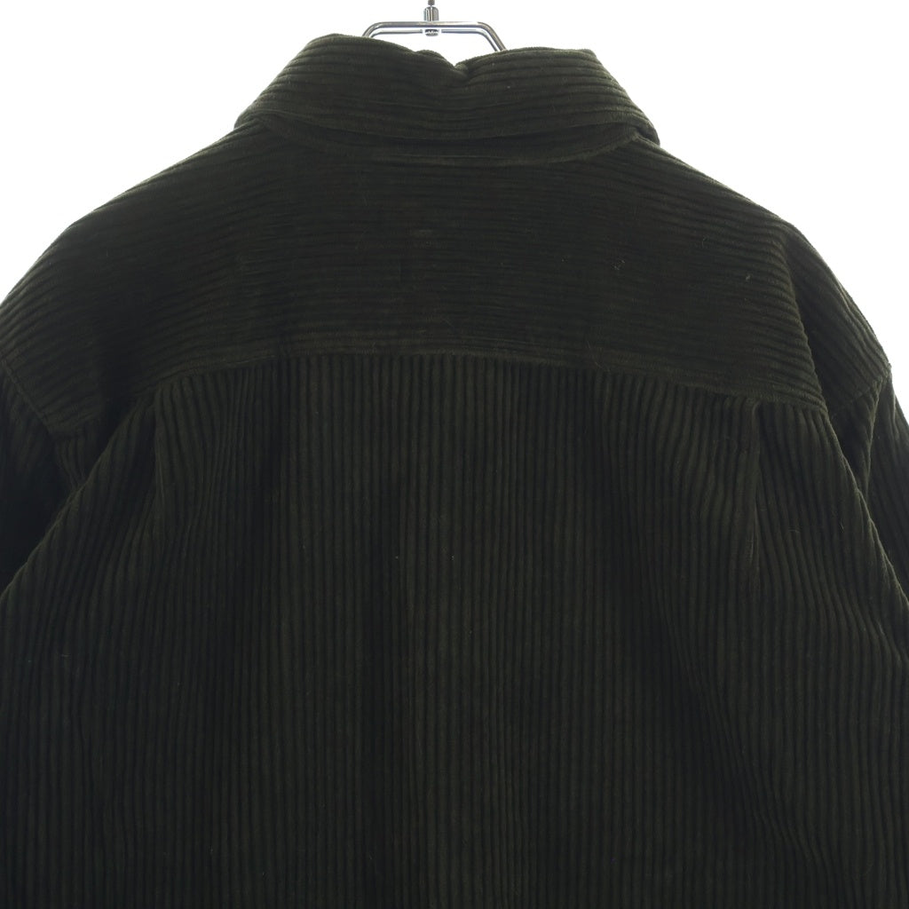 STONE ISLAND(ストーンアイランド) Cotton Corduroy Overshirt コットン コーデュロイ オーバーシャツ 長袖シャツ シャツジャケット グリーン 791511311
