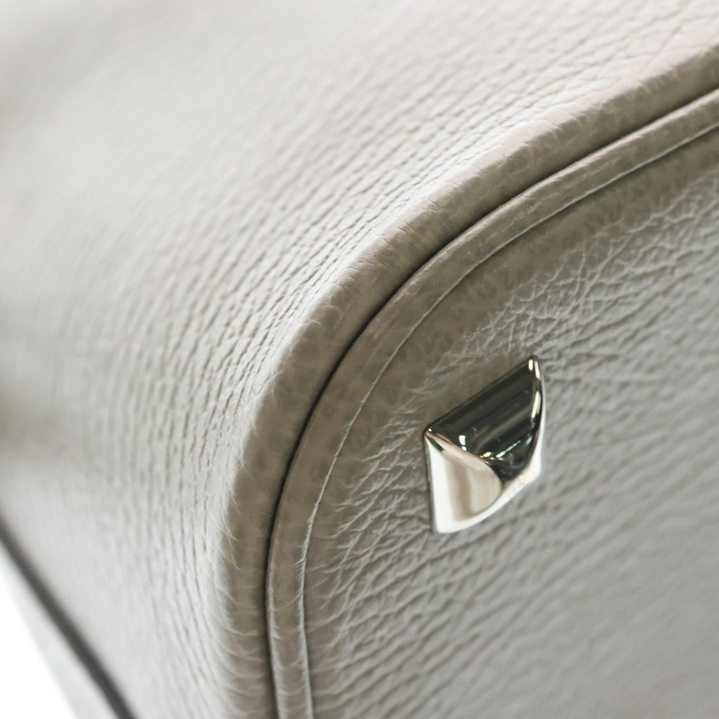 MM6 Maison Margiela(エムエムシックスメゾンマルジェラ) 20AW 5AC MEDIUM ミディアム ハンド ショルダーバッグ レザー ブリーチ グレー S56WG0093 レディース