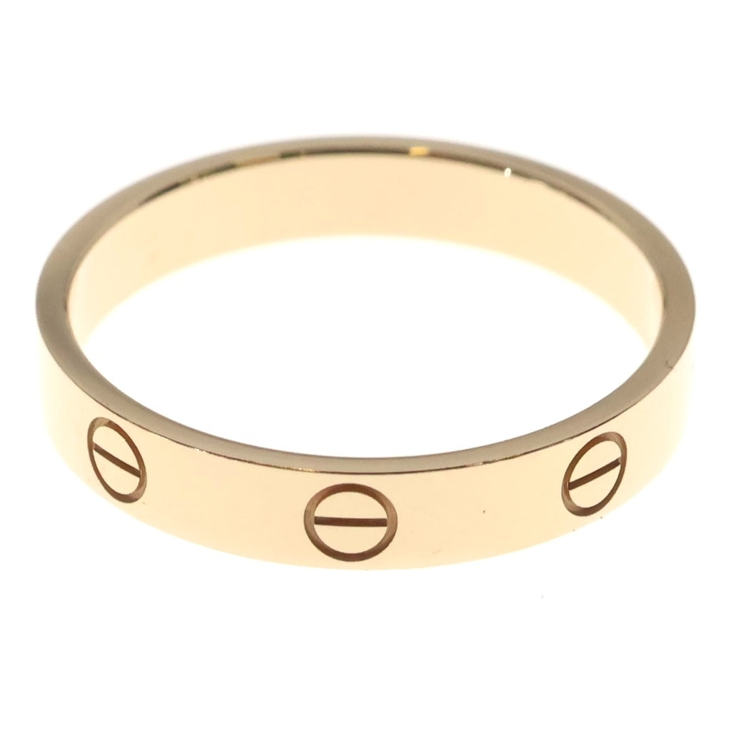 Cartier(カルティエ) ミニ ラブ リング 指輪 Au750 K18PG ピンクゴールド レディース