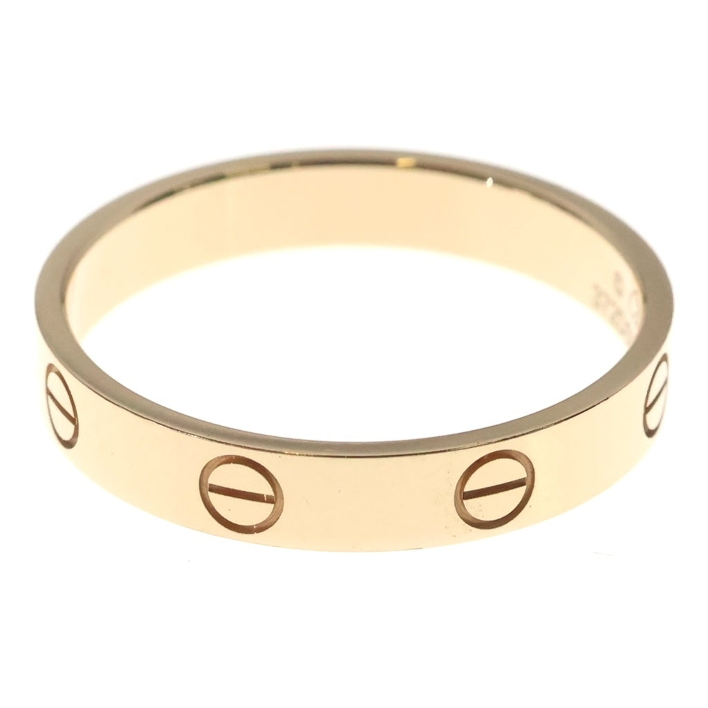 Cartier(カルティエ) ミニ ラブ リング 指輪 Au750 K18PG ピンクゴールド レディース
