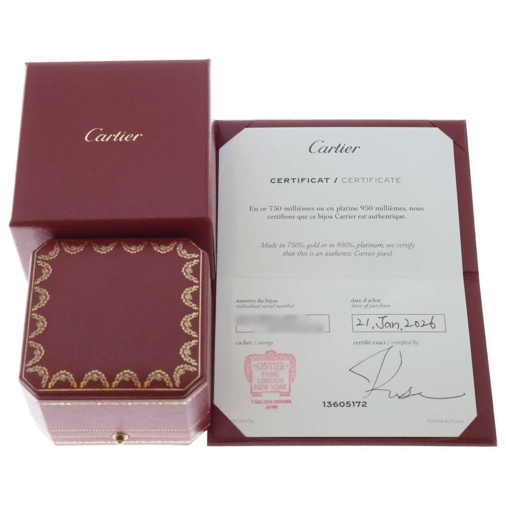 Cartier(カルティエ) ミニ ラブ リング 指輪 Au750 K18PG ピンクゴールド レディース