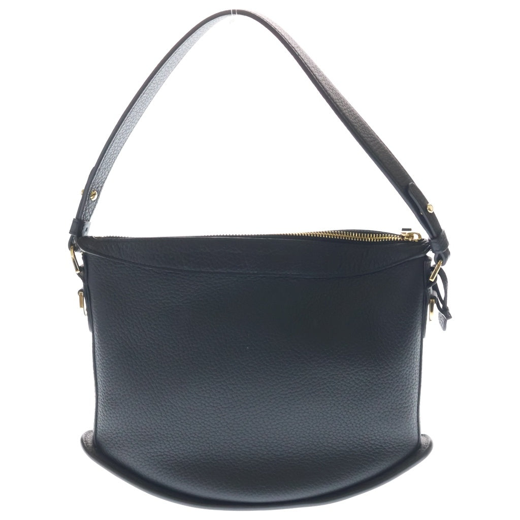 DELVAUX(デルボー) パン スウィングPM 2WAYハンドバッグ ワンショルダーバッグ ブラック トリヨンスイフトレザー AA0601 AQY0 99ZDO ゴールド金具 レディース