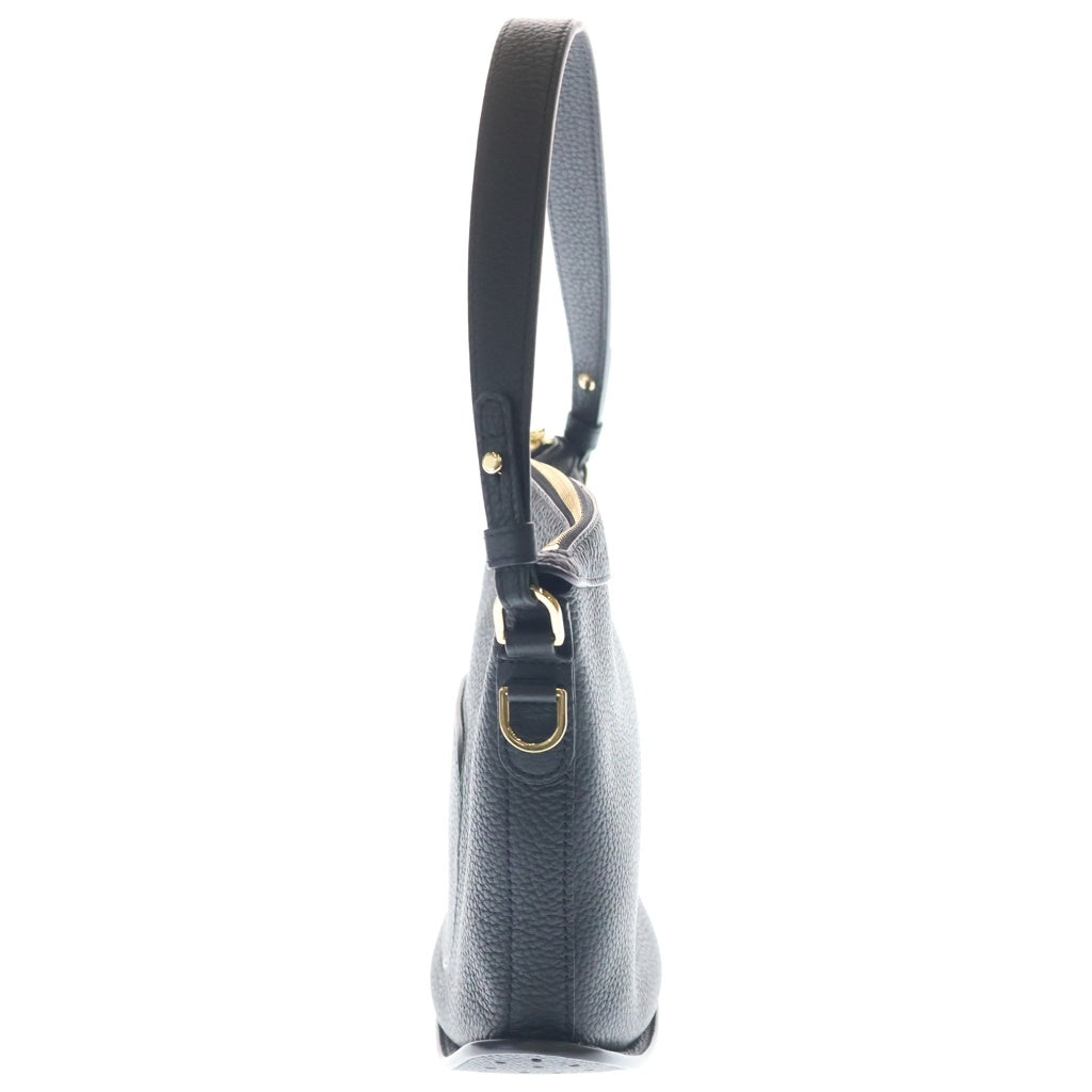 DELVAUX(デルボー) パン スウィングPM 2WAYハンドバッグ ワンショルダーバッグ ブラック トリヨンスイフトレザー AA0601 AQY0 99ZDO ゴールド金具 レディース