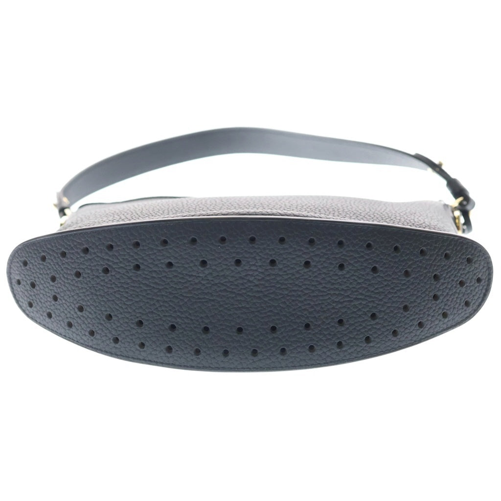 DELVAUX(デルボー) パン スウィングPM 2WAYハンドバッグ ワンショルダーバッグ ブラック トリヨンスイフトレザー AA0601 AQY0 99ZDO ゴールド金具 レディース