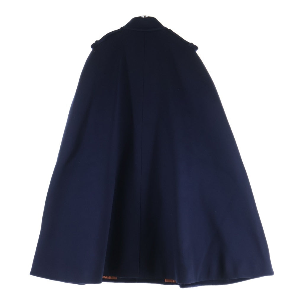 GUCCI(グッチ) ウールケープコート ロングコート ネイビー #46 732953 ZHW03