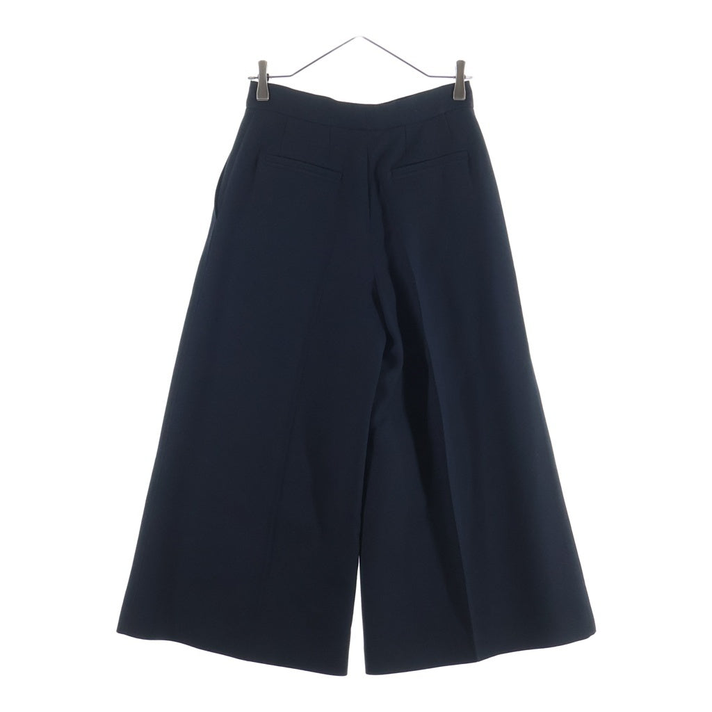 DIOR(ディオール) ウールワイドパンツ ネイビー #US2 841P27A1166 レディース