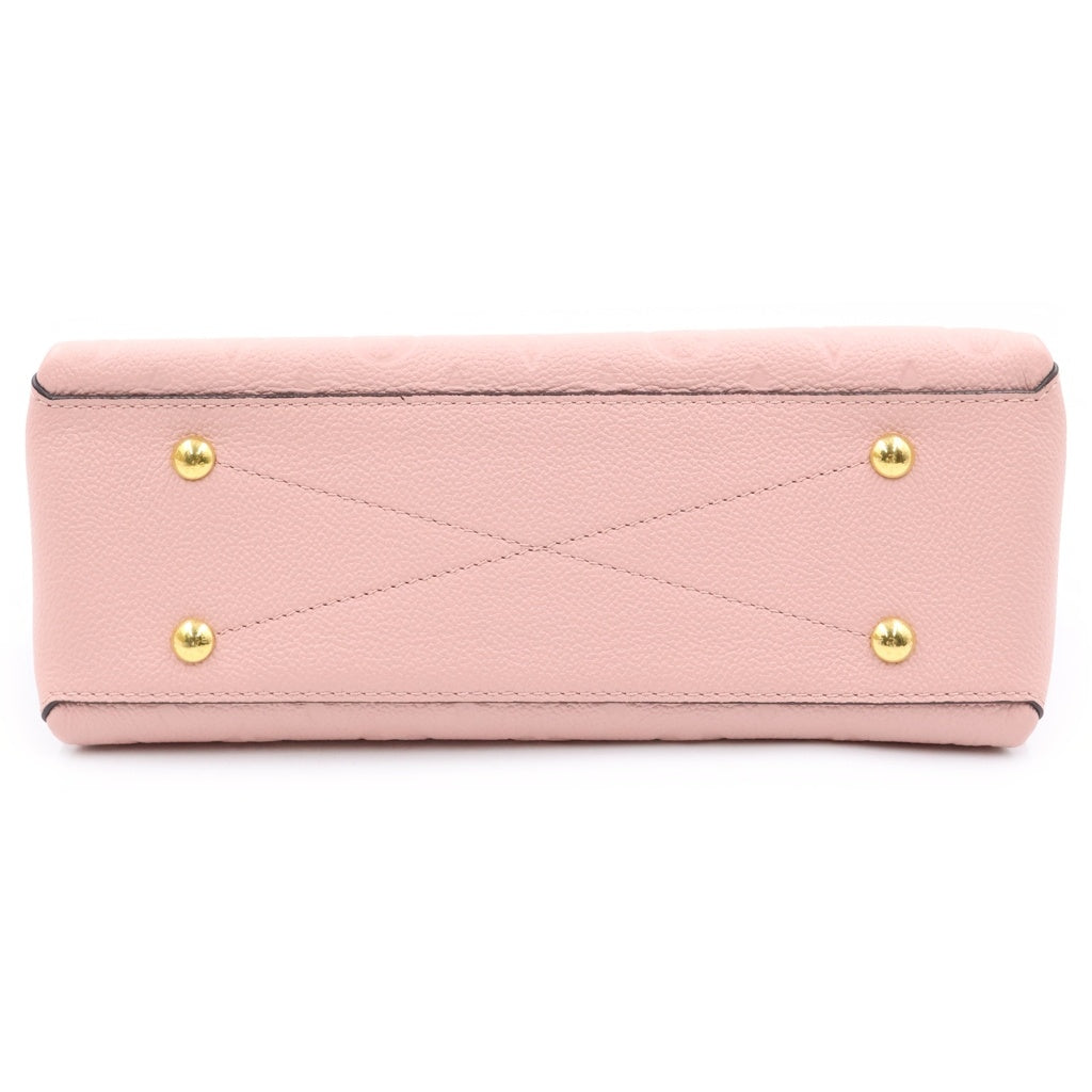 LOUIS VUITTON(ルイヴィトン) モノグラム アンプラント ジョルジュ BB レザー 2WAY ハンド ショルダーバッグ ゴールド金具 ピンク M53942 レディース