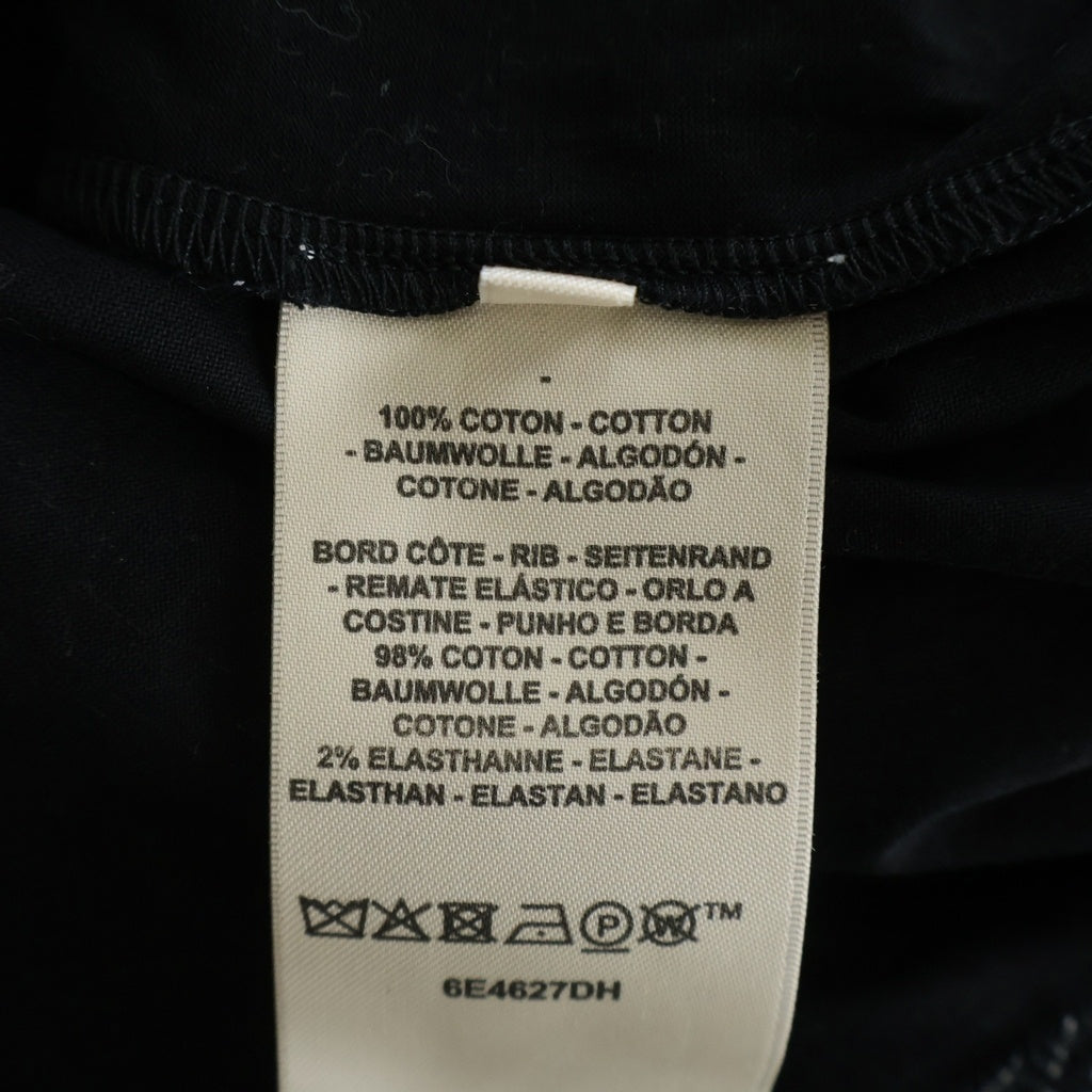 HERMES(エルメス) フェロヌリー リミックス 半袖Tシャツ カットソー コットン 総柄 ブラック 6E4627DH レディース