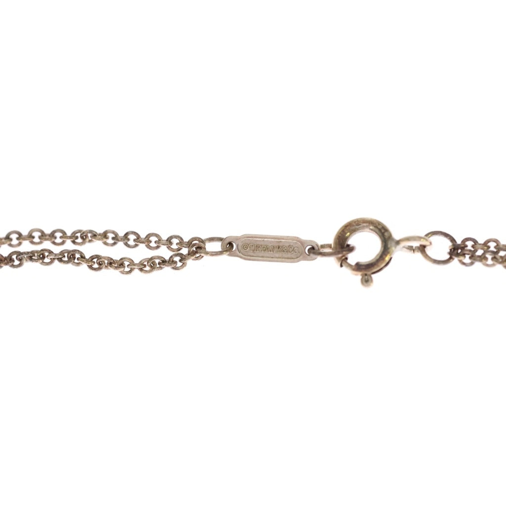 TIFFANY & Co.(ティファニー) インフィニティ ダブルチェーン ブレスレット ペンダント シルバー レディース
