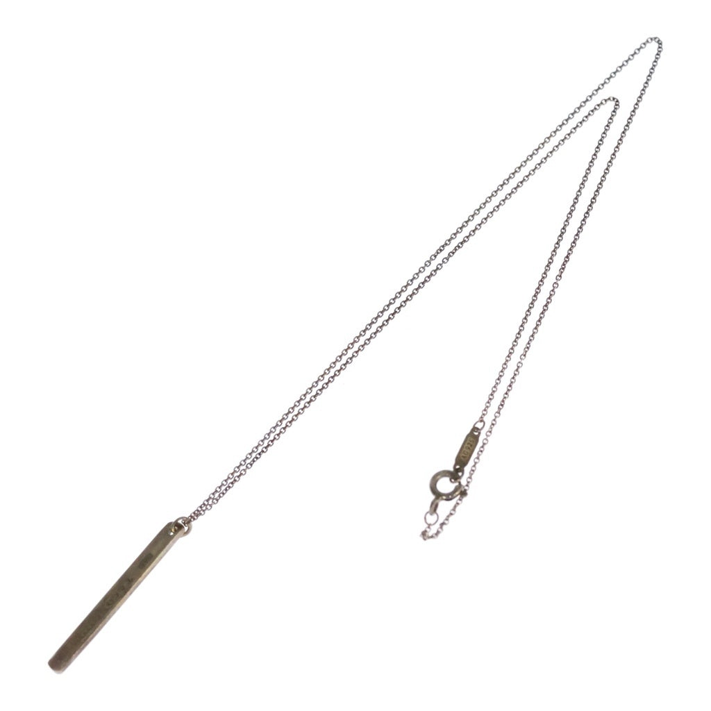 TIFFANY & Co.(ティファニー) 1837バー チェーンネックレス ペンダント SV925 シルバー レディース