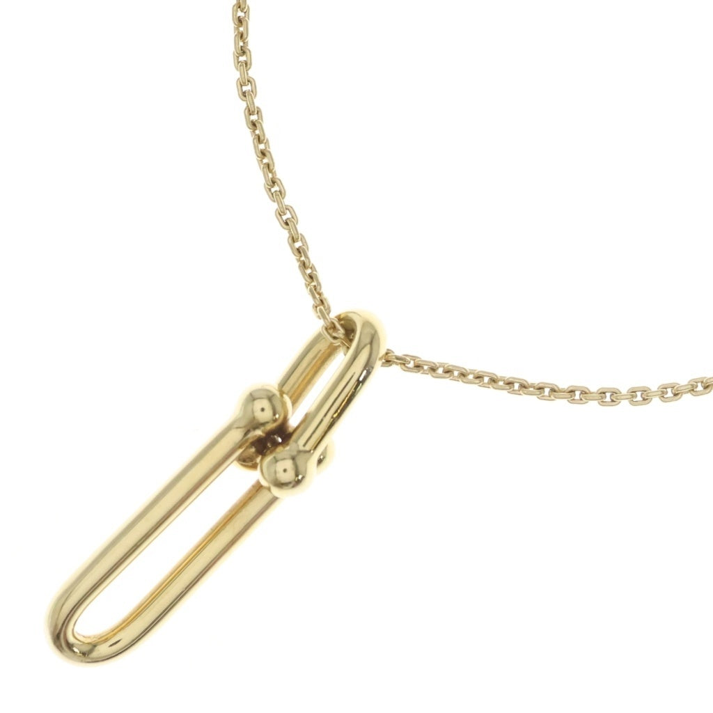 TIFFANY & Co.(ティファニー) ハードウェアリンク ネックレス イエローゴールド K18YG レディース