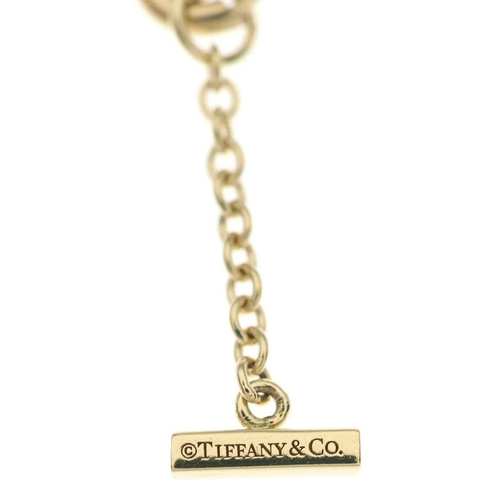 TIFFANY & Co.(ティファニー) Tスマイル ミニ ダイヤモンド ブレスレット イエローゴールド K18YG レディース