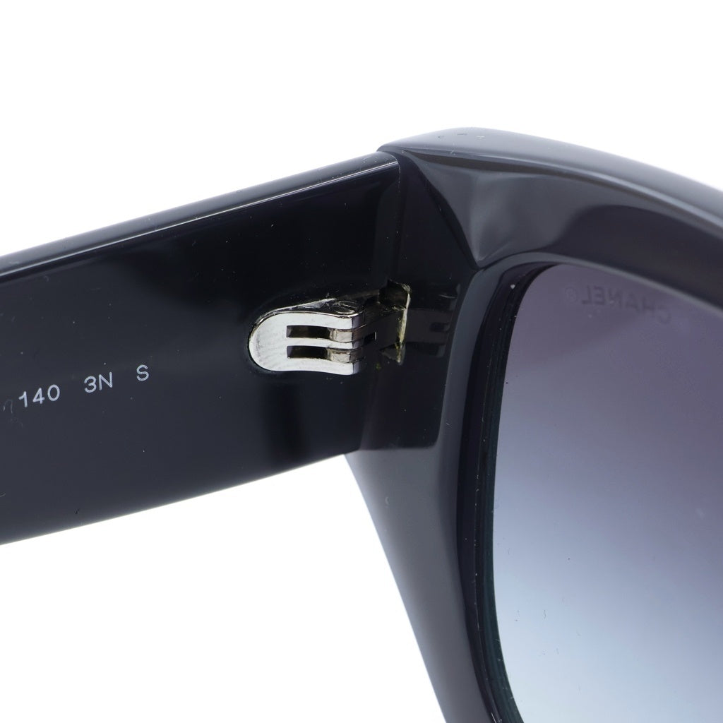 CHANEL(シャネル) 5506-A ココマーク スクエアフレーム サングラス アイウェア メガネ 眼鏡 カラーレンズ ブラック レディース