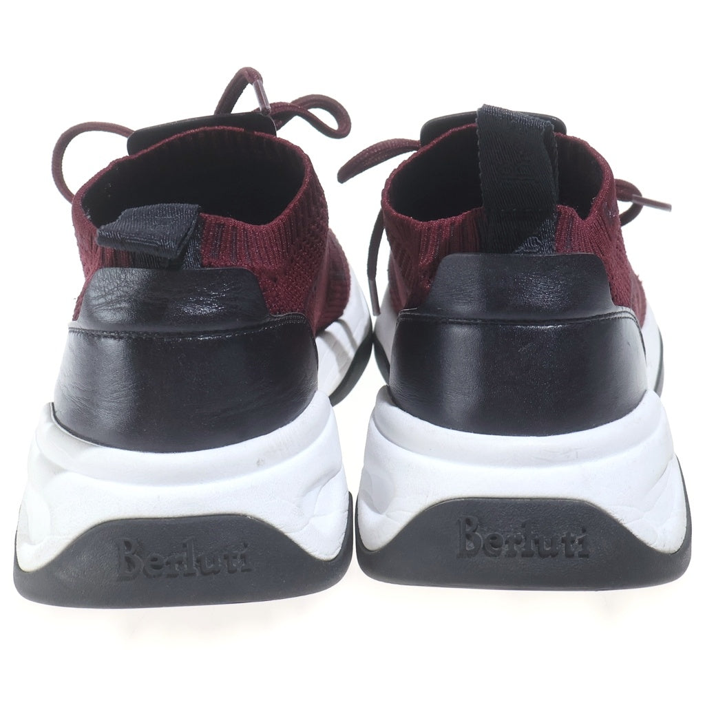 Berluti(ベルルッティ) シャドウ メッシュスニーカー ボルドー レッド