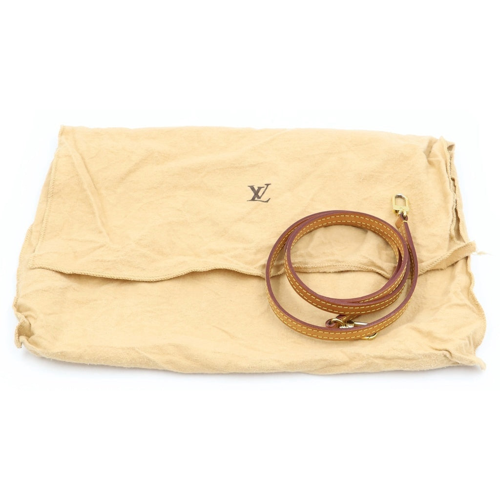 LOUIS VUITTON(ルイヴィトン) モノグラム アルマBB 2WAYバッグ ハンドバッグ ショルダーバッグ ブラウン レザー×PVC M46990 ゴールド金具 レディース