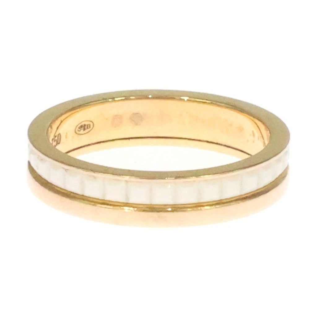 BOUCHERON(ブシュロン) キャトル ホワイト リング ピンクゴールド×ホワイト Au750 PG #47 レディース