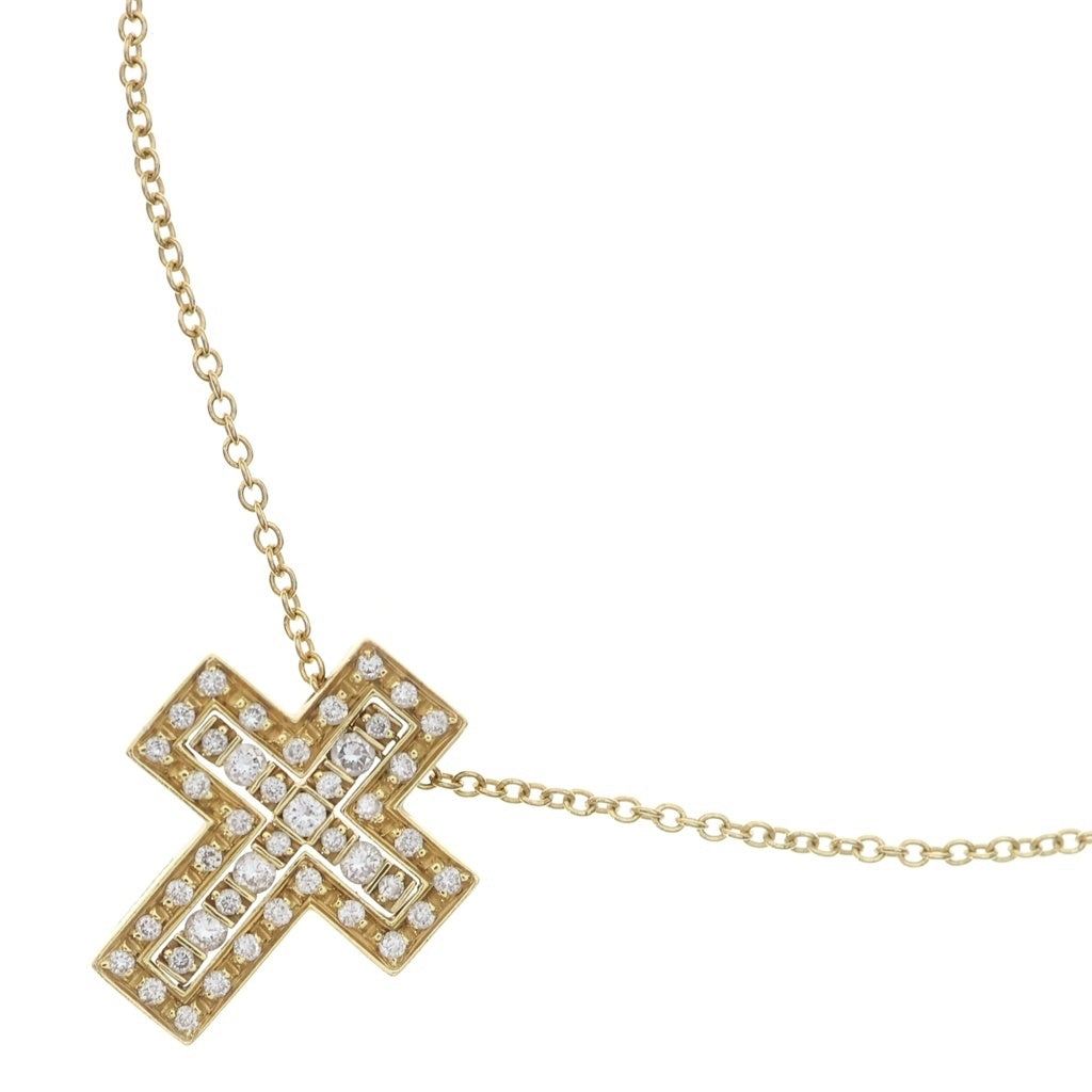 DAMIANI(ダミアーニ) ベルエポック XXS ダイヤ ネックレス ペンダント チェーン イエローゴールド 750YG レディース